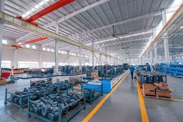 Jiangsu Jufeng Machinery Manufacturing Co., LTD خط إنتاج المصنع