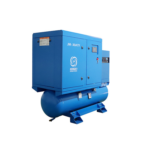 4 في 1 22kw المغناطيس الدائم عجلة تحويل المسمار ضاغط الهواء لجهاز القطع بالليزر